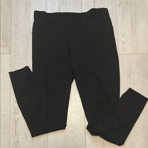 🖤Black Mid -Waisted Leggings